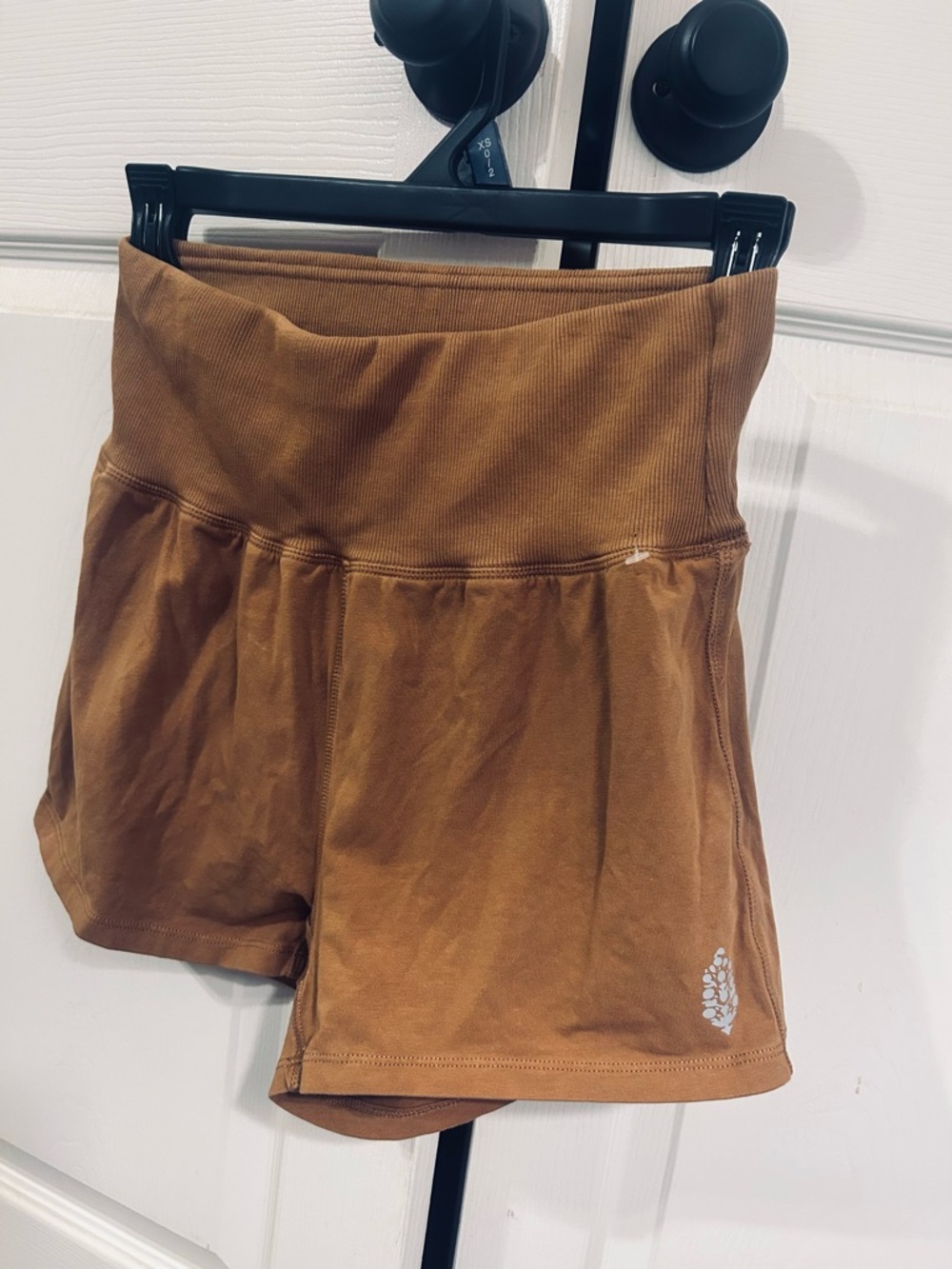 FP Movement by Free People High-Waist Brown Shorts